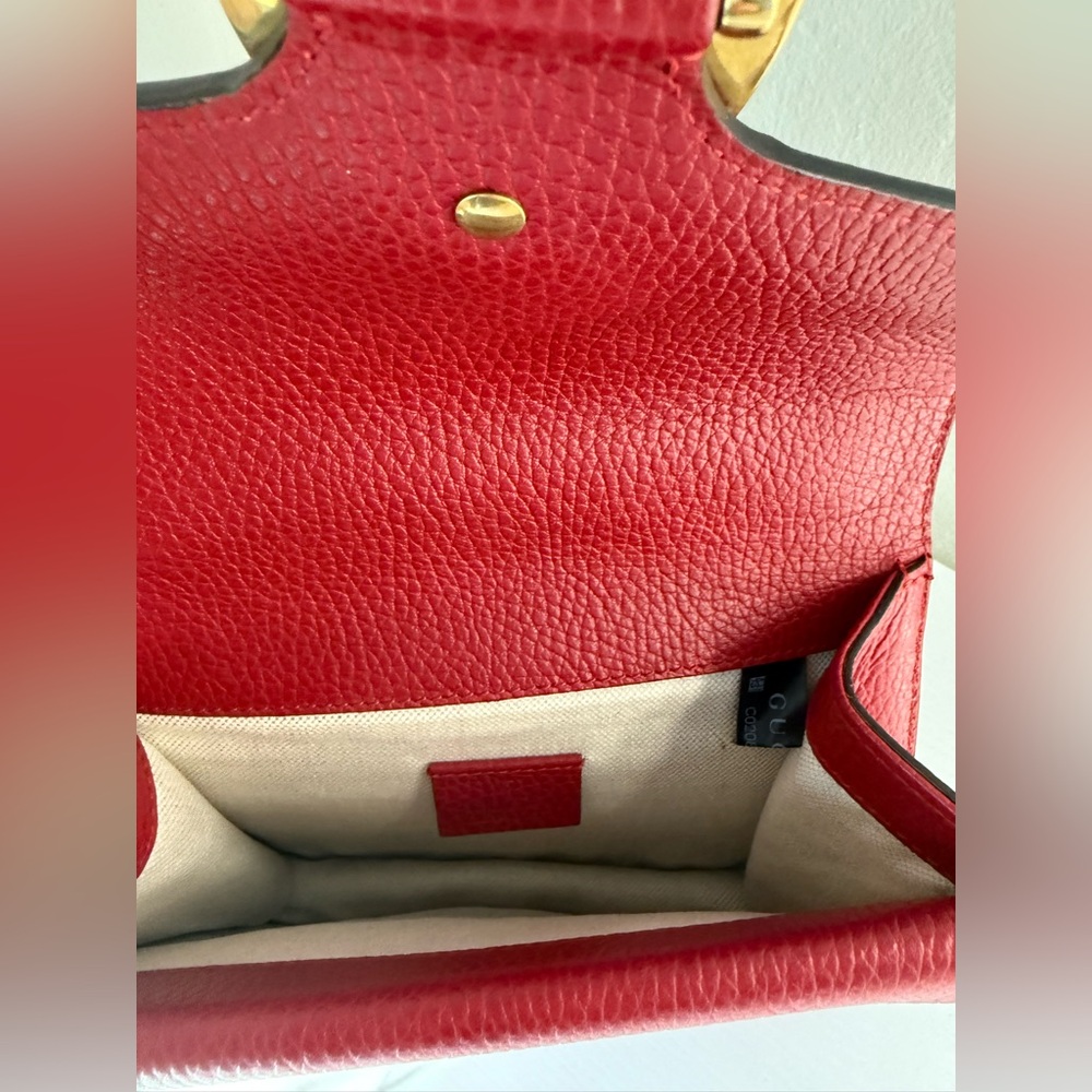 GUCCI Dionysus Swarovski Leather Bag Mini - Picture 9 of 12